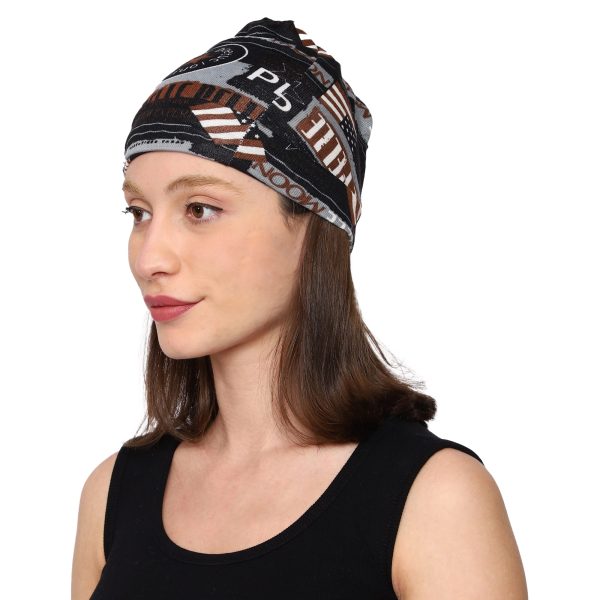 Women Multi Purpose Warm  Baggy Hat Scarf Beanie Cap