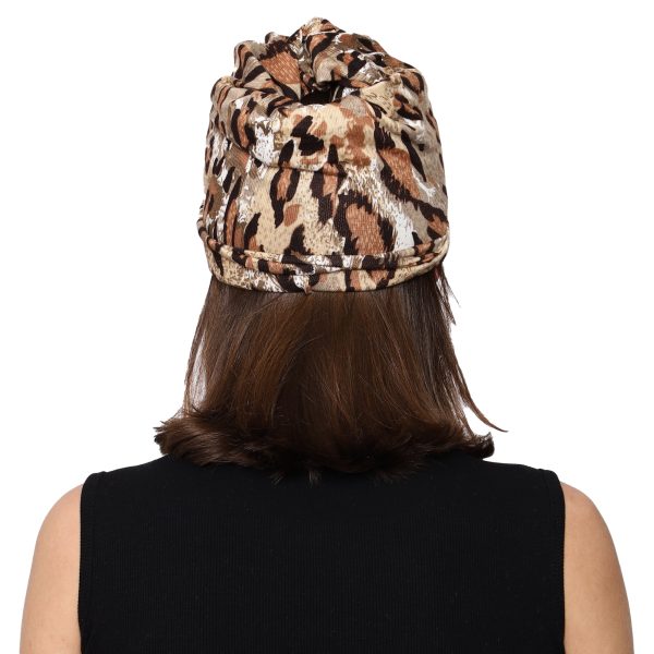 Women Multi Purpose Warm  Baggy Hat Scarf Beanie Cap - Image 3