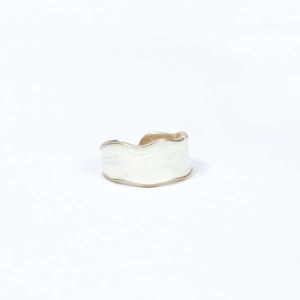 BEAUTIFUL WHITE ADJUSTABLE RING FOR WOMEN'S