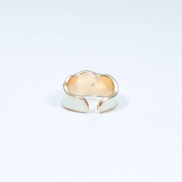 BEAUTIFUL WHITE ADJUSTABLE RING FOR WOMEN'S - Image 4