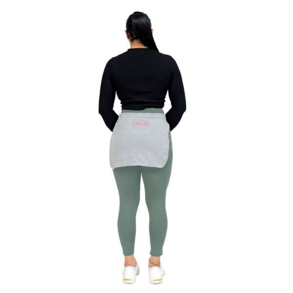 Gym Green Legging With Back Supporter - Image 5